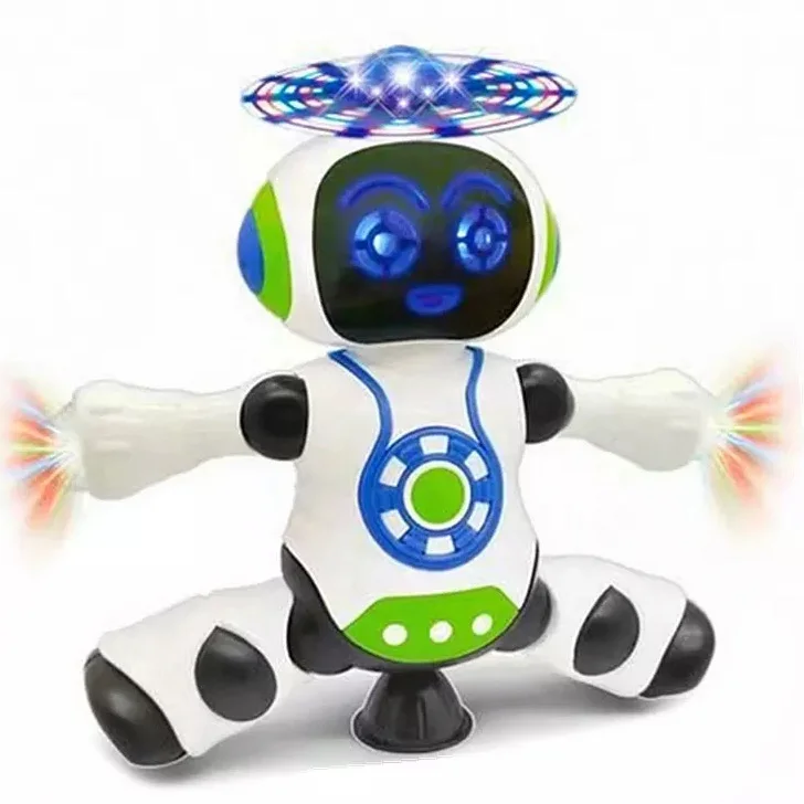 Умные игрушки-роботы с подсветкой и музыкой танцующий робот игрушка электрические вращающиеся