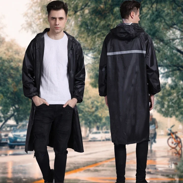 High Visibility Traffic Guilder Security Guard Reflective PVC Safety Raincoat