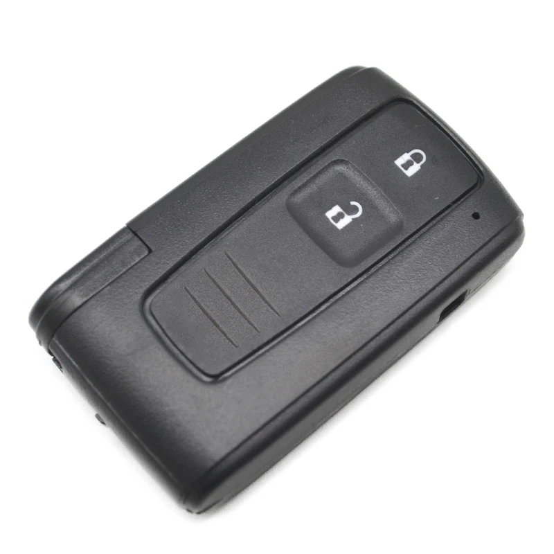 DMKEY replacement car key shell for Toyota Corolla Prius Verso remote keyless car fob case blank 2/3buttons