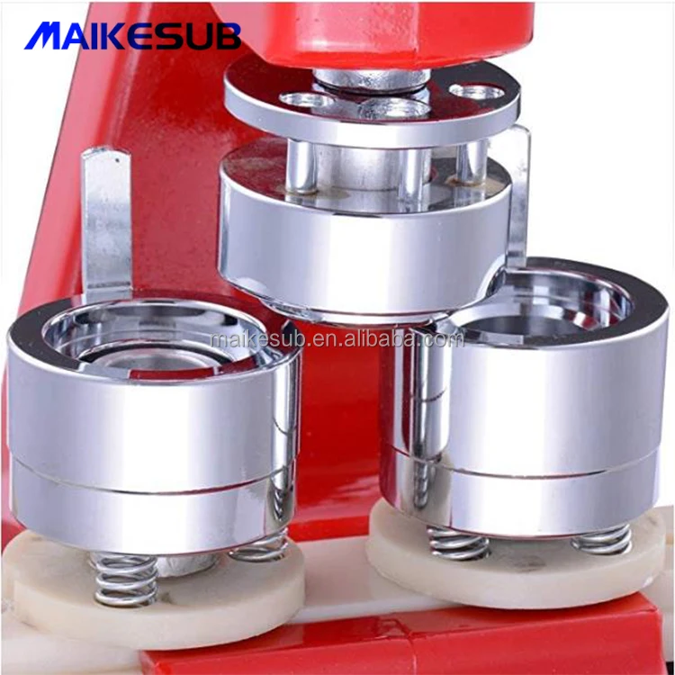 Button Maker Badge Press Machine +mould 44mm 58mm 75mm