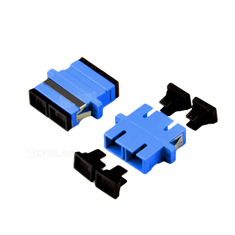 Geteknet fiber optical conector SC UPC SM duplex coupler fiber optic coupler connector fiber adapter