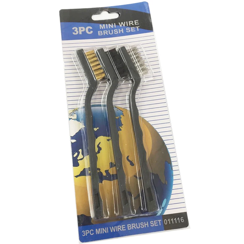 
3PCS Mini Wire Brush Kit 
