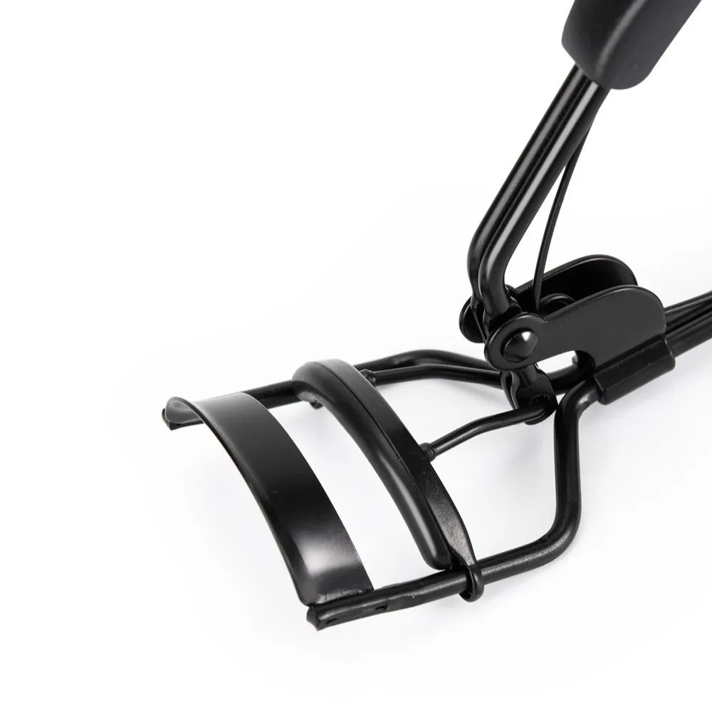 2024 Factory Private Label Plastic Handle Eyelash Tool Round Shaped Eyes Cosmetic Clip Natural False Lashes Eyelash Curler