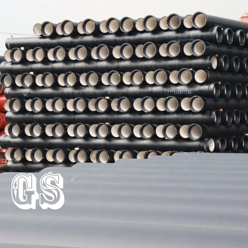 water sewer pipeline installation equipment Ductile Iron Pipe Fittings Flange Socket Spigot Pipe