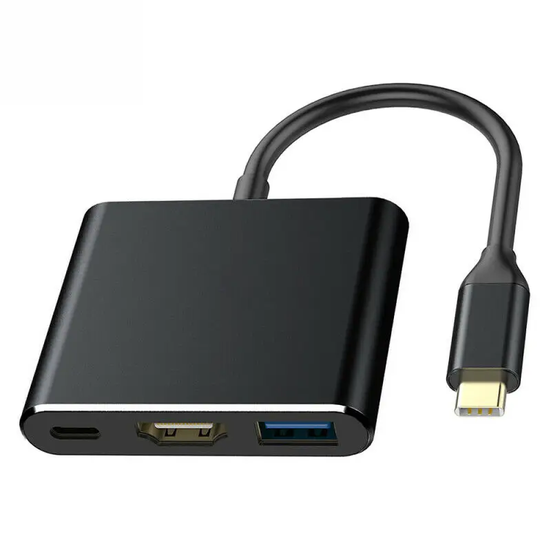  Кабель с разъемом типа C USB 3 1 к USB-C 4K HD 0 адаптер в хаб для Apple