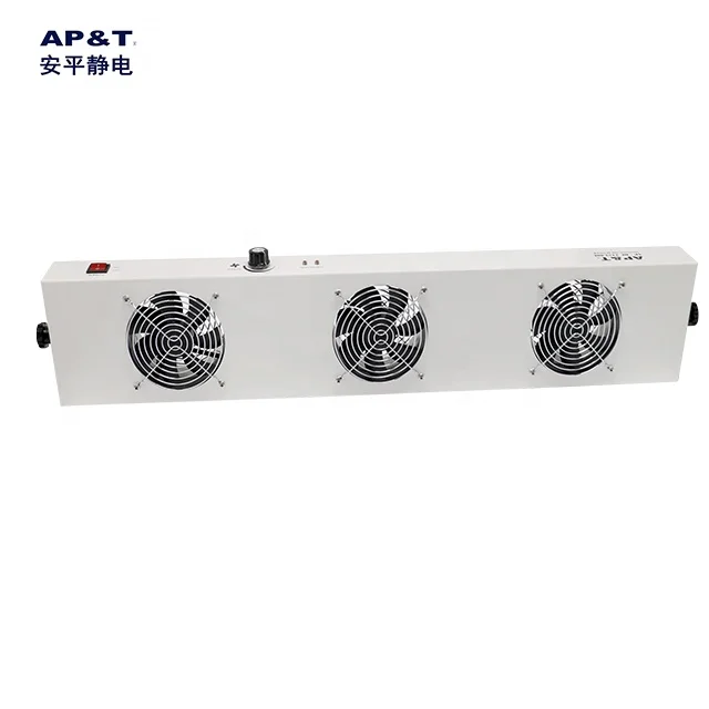 2452-80C Overhead Antistatic Ionizing Air Blower With Three Head For Optoelectronic