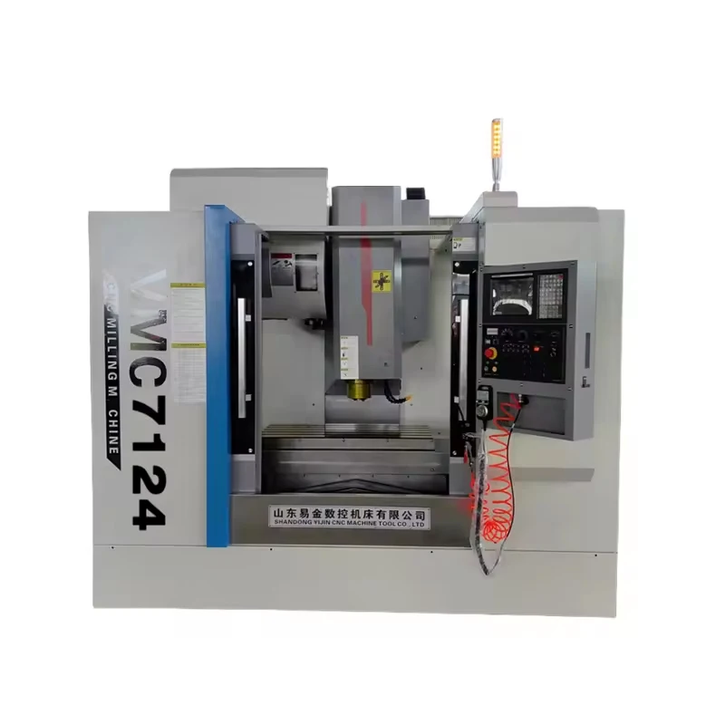China milling machining centre VMC7124 XH7124 Mitsubishi Regulator 4 Axis VMC Machine vertical CNC Milling Machine center