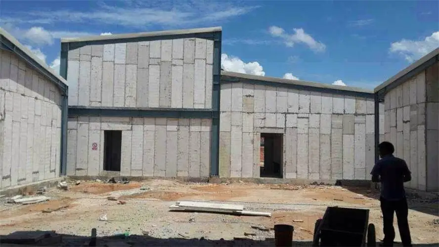 High Efficiency Easy Installation Interior Wall Foam Concrete Sandwich Panel Making Machine