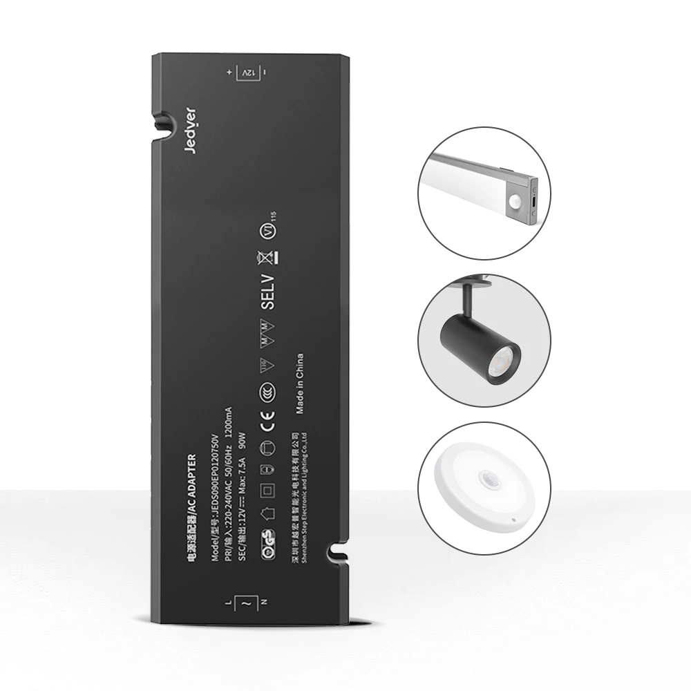 JD8.05.004 220V 90W 12V Safety Convenient Reliable Smart Driver Pro For LED Light