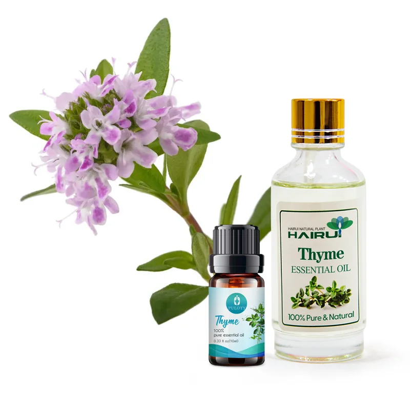 Manufacturer wholesale bulk high quality private label free sample 100% pure natural organic undiluted thyme essential oil