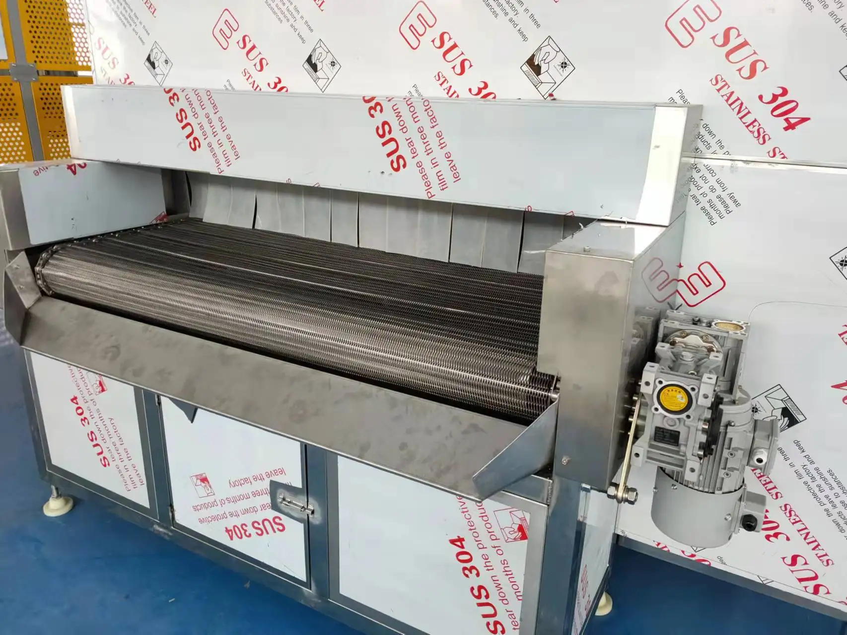 Manufacturer Price  iqf freezing equipment fast freezer IQF tunnel quick freezer Tunnel Quick Freezing Machine