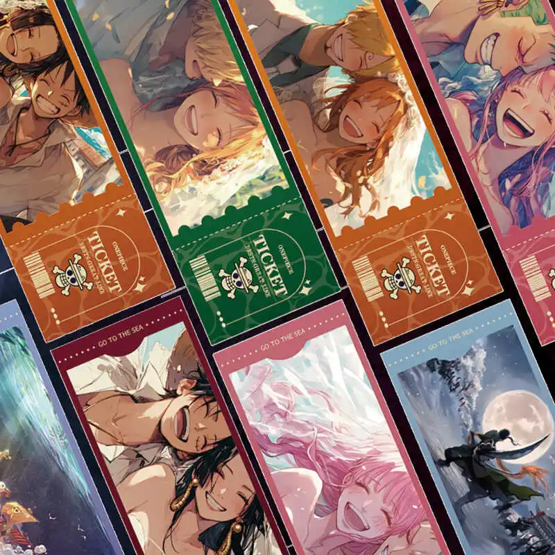 Luffy Nami Zoro Robin Wholesale OnePieces Card toriyama akira  Bounty Card Animation detective Collection ACG Cards Toy Gift