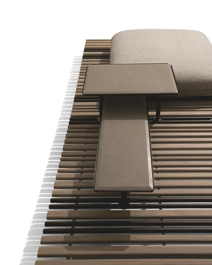 factory direct outdoor  rattan pool sunbed chaise lounge