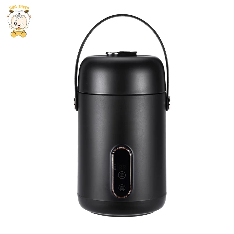 New OEM mini portable heater with temperature display and multifunctional cookware 0.8L