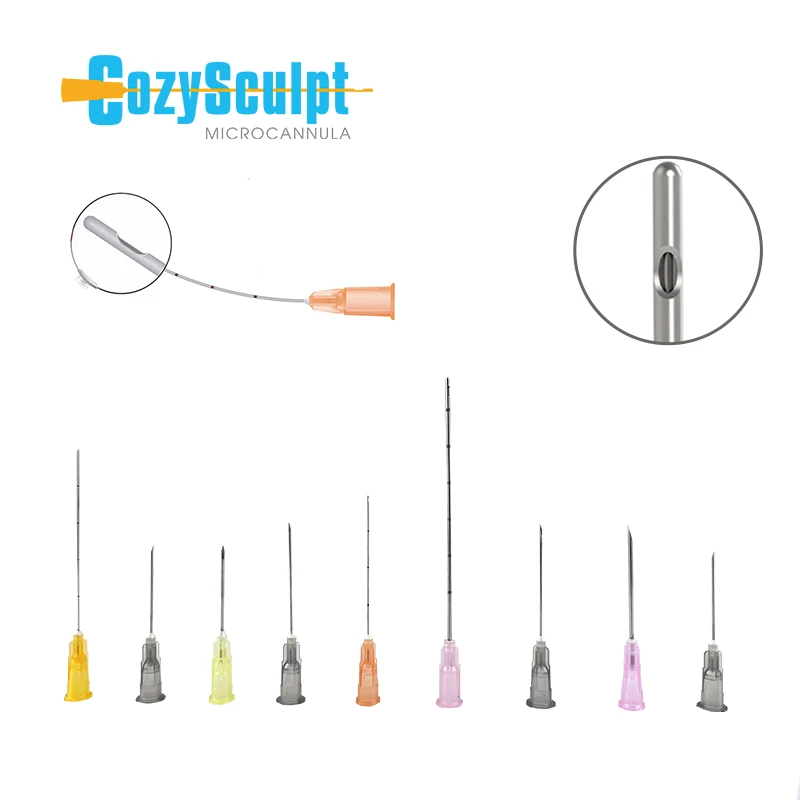 CozySculpt fine korea syringe micro cannula for hyaluronic acid filler injection