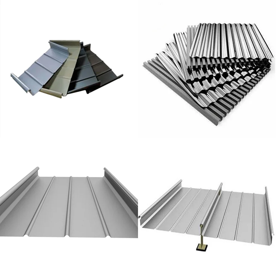 Metal Corrugated Roofing Sheets  PVDF/FEVE Coating Al-Mg-Mn Roof alloy Sandwich Panel Roof