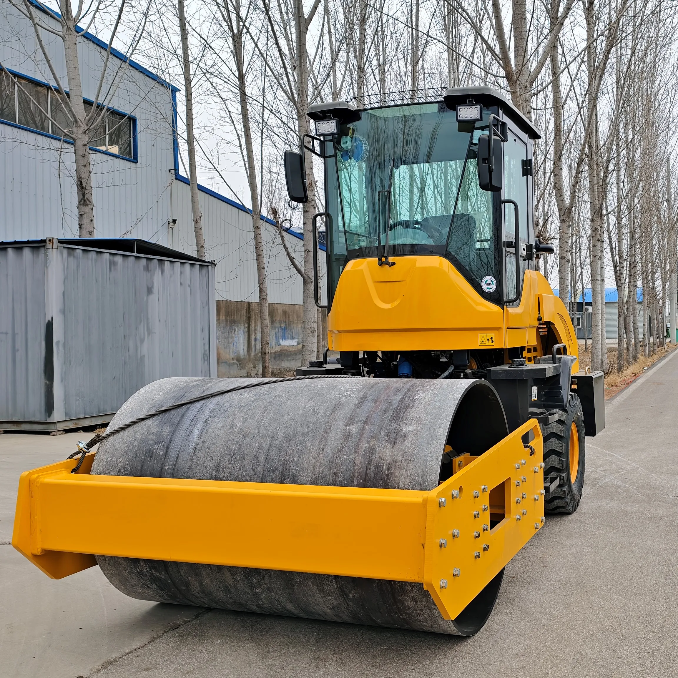1 ton 2 ton 3 ton single drum vibratory compactor gravel double drum roller compactor asphalt ride on mini ground road roller