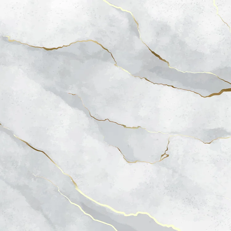 Interior Decoration 122*260 2800mm Wpc White Marble Veneer Textured Look Effect Decorative Pvc Wall Panel With Gold For Bathroom