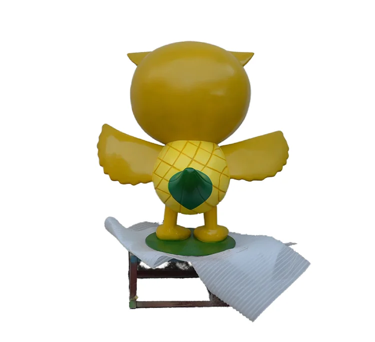 Manufacture Hot Sell Funny Resin Figurine owl Resin Craft