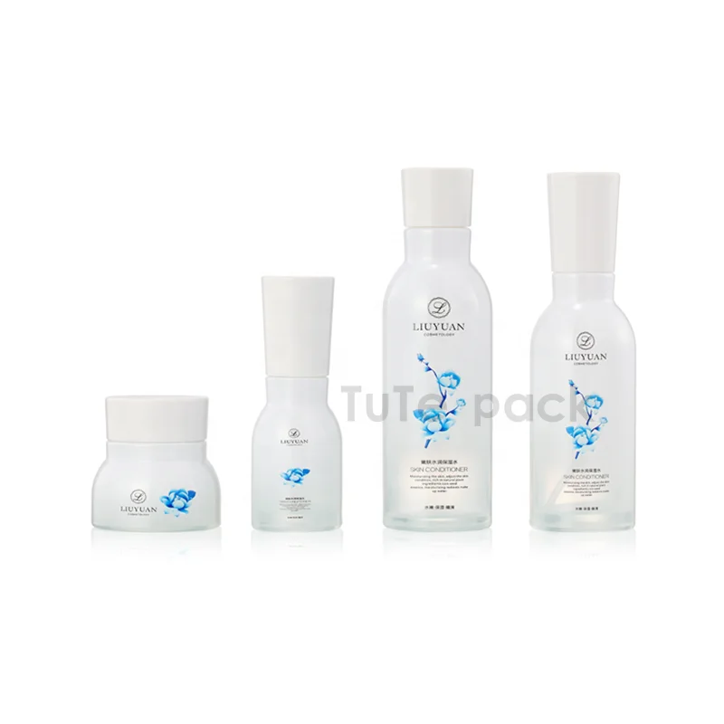 Ceramic bottle White porcelain bottle 30g 50g 40ml 100ml 120ml Luxury  manufacturer Cosmetic raw material container
