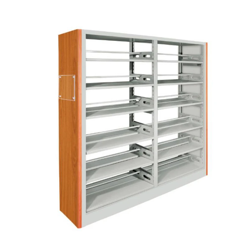 
Library Furniture Modern Metal Industrial Frame Library Book Shelves 