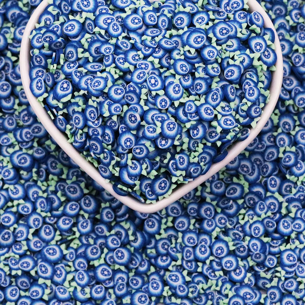 500G Fruit Mango Polymer Clay Sprinkles Slices For Slime Filler DIY Clay Crafts Decoration Nail Art