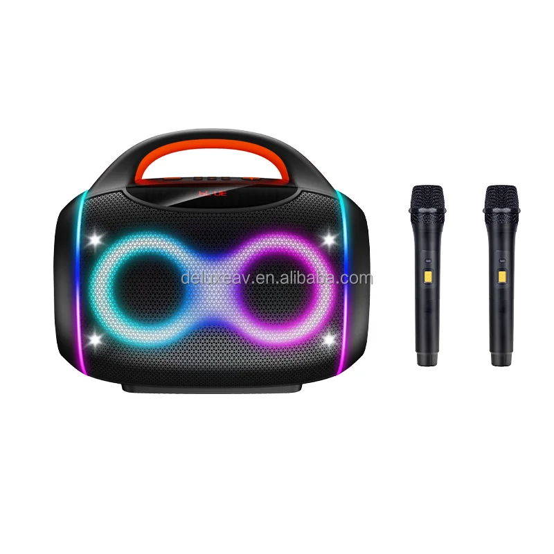 Professional Audio Sound Equipment Powerful sound 60W Amplifiers Boomboxes Portable Smart Speakers with APP for control Volume