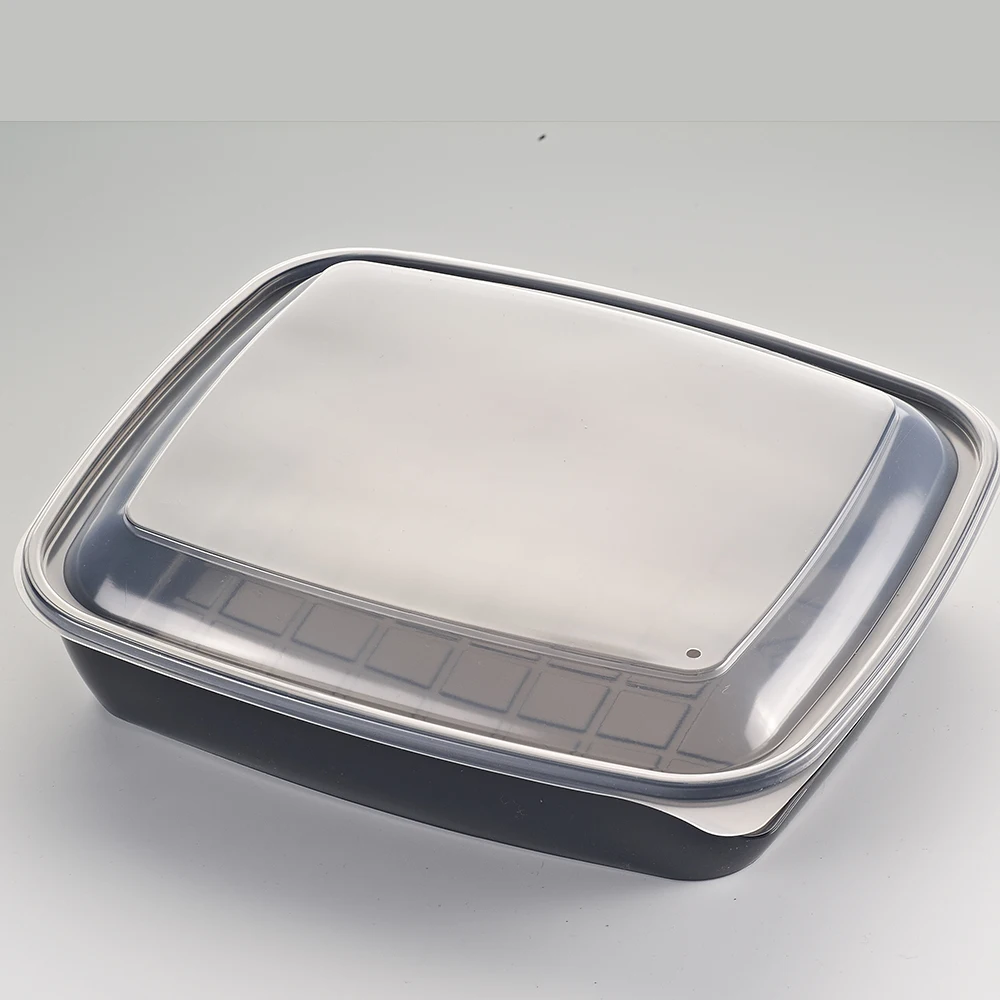 Plastic Disposable Take Away Lunch Box  Compartment Lunch Box Clear Plastic Lunch Boxes