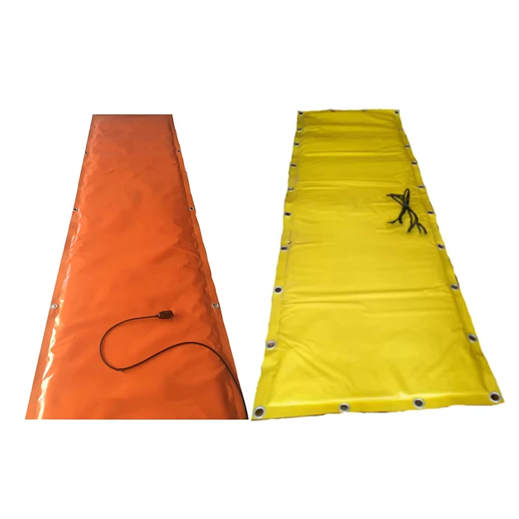 Custom Flexible Silicone Rubber Heating Pad Silicone Heating Blanket Silicone Heater Mat  for Industrial Equipment