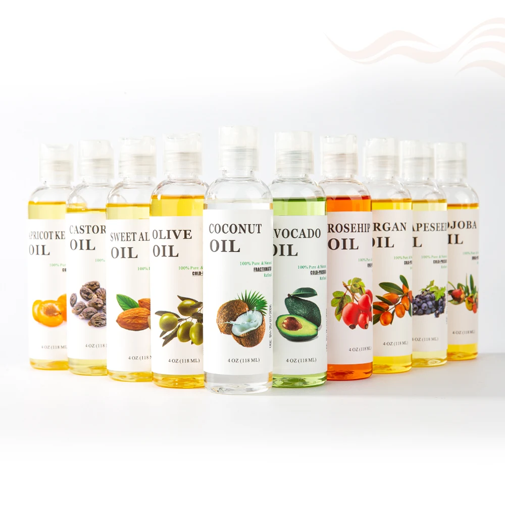 Beauty Skin Facial Care Jojoba DIY Skincare Essential Oil Diluting Oils Fractionated Coconut Nourishing Body Massage Carrier Oil