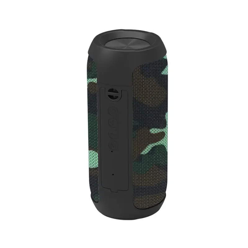 Outdoor Wireless Speaker Fabric Portable Hi Fi Sound Stereo Wireless Bass Speakers Mini Active Microphone Cordless Speaker
