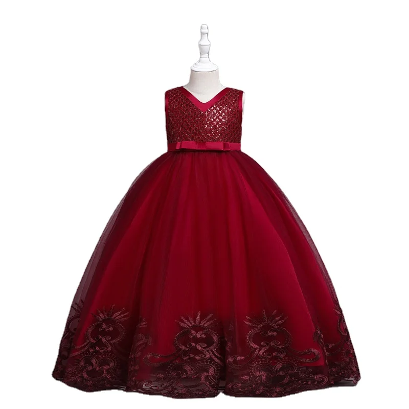 Outong Yoliyolei New Model, High Quality Little Girls Kids Clothes Baby Dress Girl Dress/