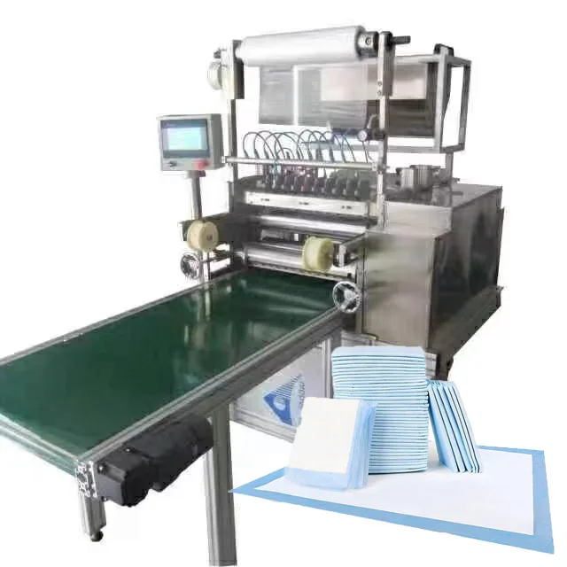 OEM High Speed Disposable Underpad Making Machine Urine Pad Pet Mat Making Machine