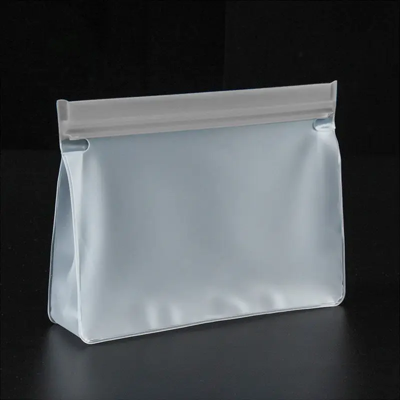 Reusable Silicone Food Storage Bag EVA Plastic Zipper Bag Fruits Keeping-Fresh Zip Lock Bag