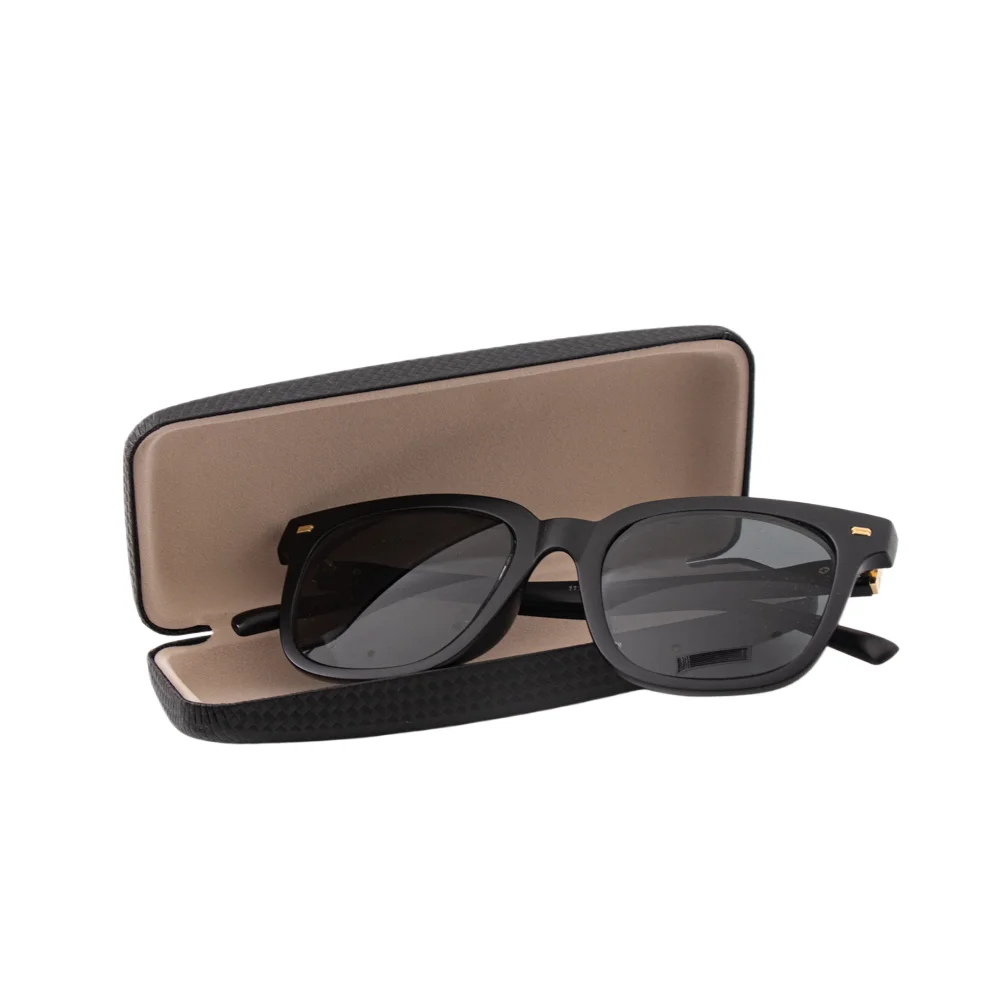 Customized sunglasses packaging box fashion eyeglasses case metal spectacle case with custom logo