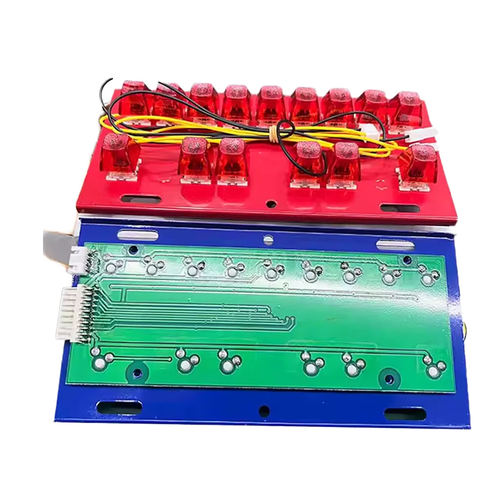 Crane Machine Type LED Light Wired PC Mechanical Keyboard for Gaming & Arcade Players