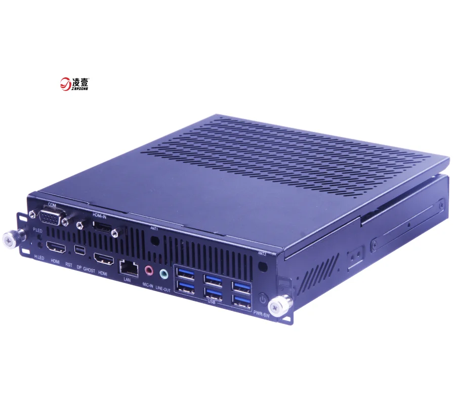 Графический мини-ПК 2xHD-MI MXM, поддержка 8-го/9-го ядра i7/i5/i3 Ce-leron LGA1151, процессор Coffee lake