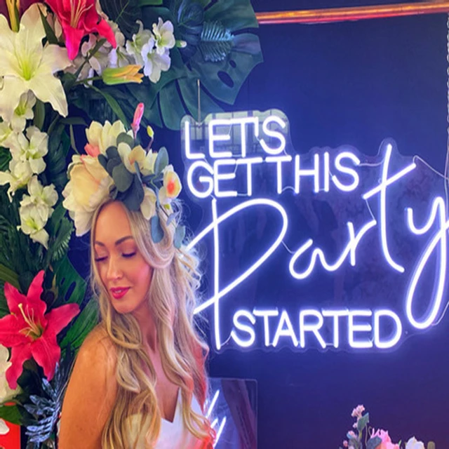 B-neon Dropshipping Decorative birthday decoration neon light sign led shape