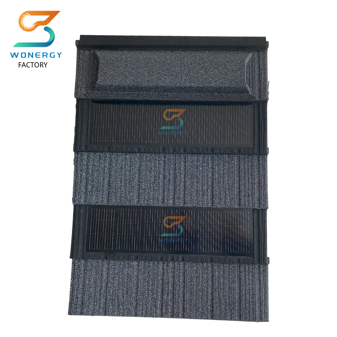 New Technology BIPV Solar Shingle Photovoltaic Efficient Power Generation Solar Panel