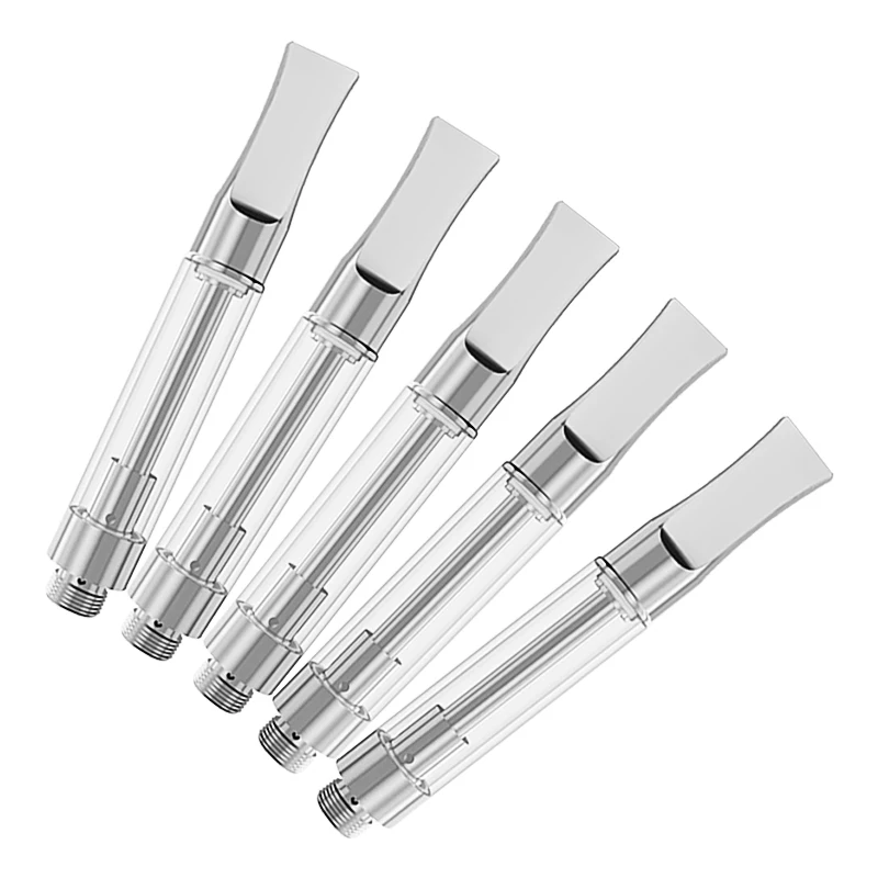 
China E-cig Mod Manufacturer glass cbd cartridge vape cartridge with 510 thread ceramic core cartridge 