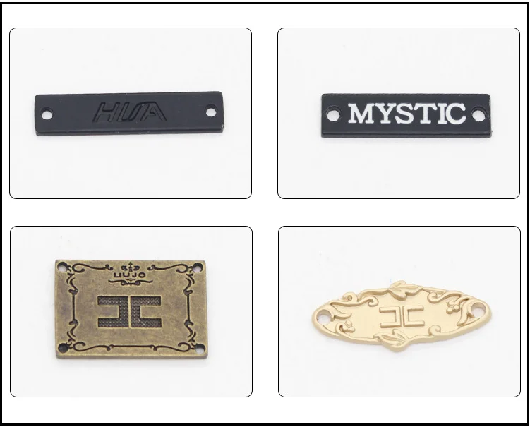 Wholesale Custom Engraving Logo Metal Logo Shoe Laces Lock Sneaker Shoelace Tag Decorations Shoelace Charm