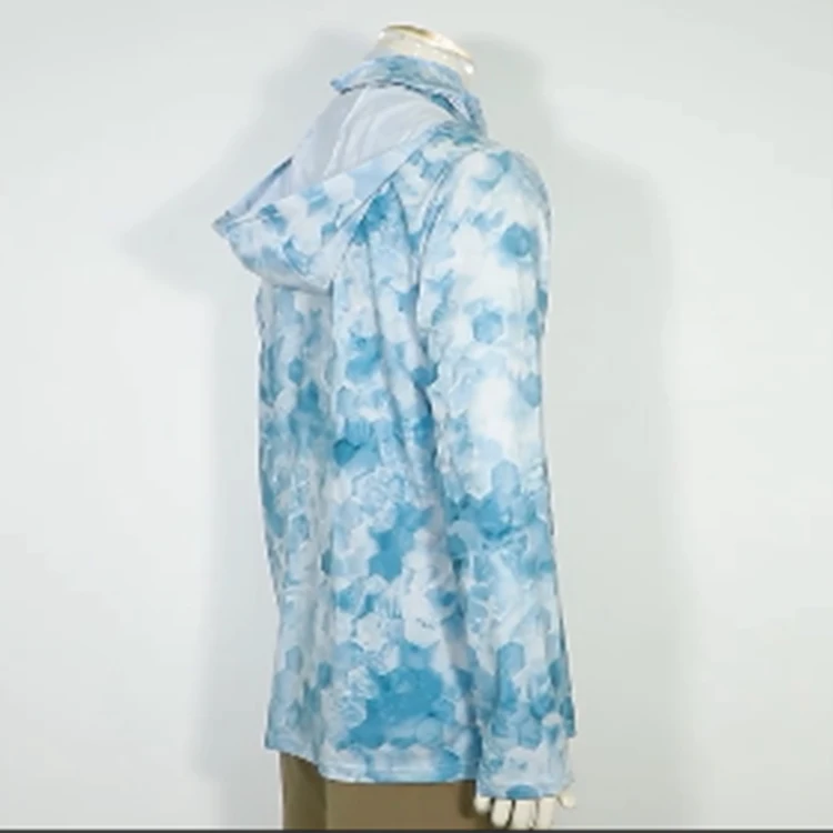 Upf 50+ Quick-drying Breathable Fishing Shirts Long-sleeved Custom Design Fishing Hoodie