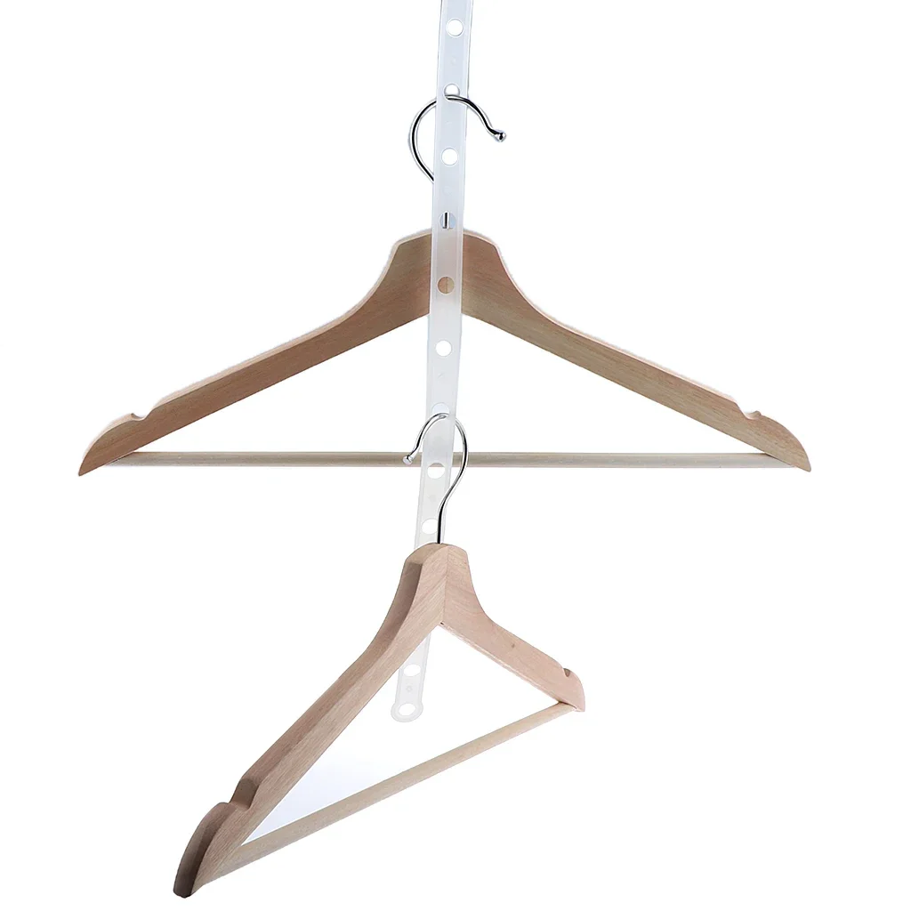 14 holes Plastic Clothing Shop Displays Stable Hanger Connector Strips 14 Holes Suit Connecting Supplies