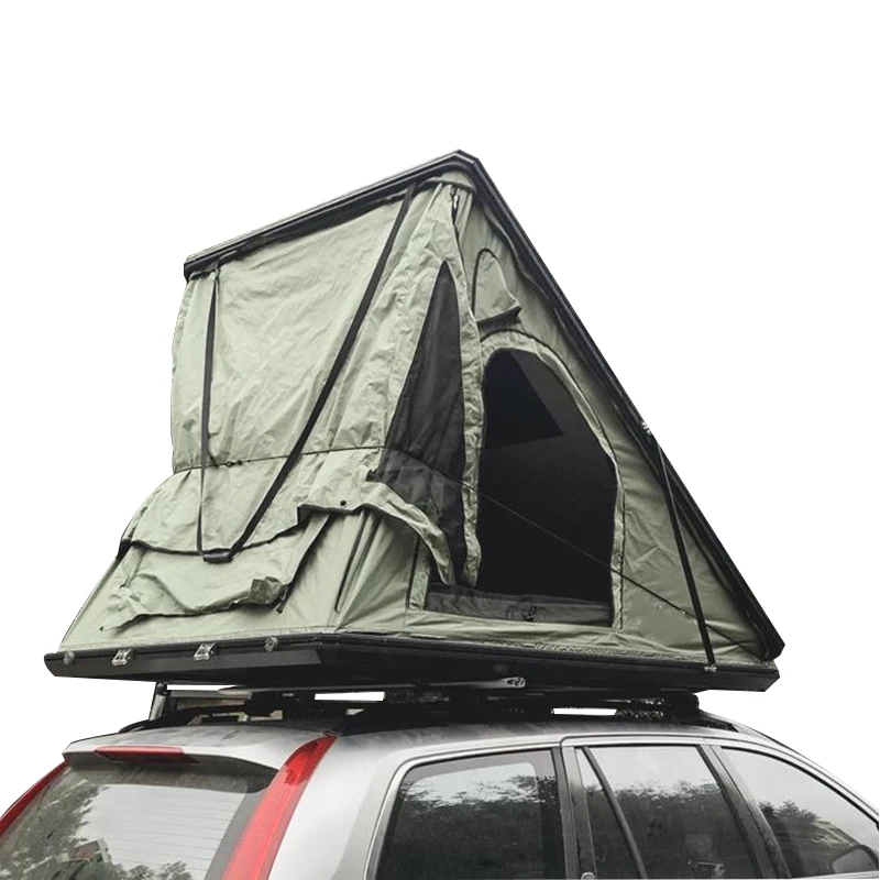China Manufacturer Supply Waterproof Camping Car Trailer Aluminium Hard Shell Roof Top Tent