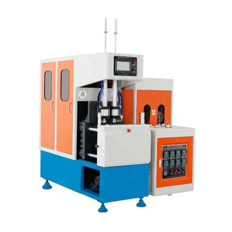 High Quality Plastic Bottle Barrel Extrusion Blow Molding Control Semi Automatic 1 Liter Making