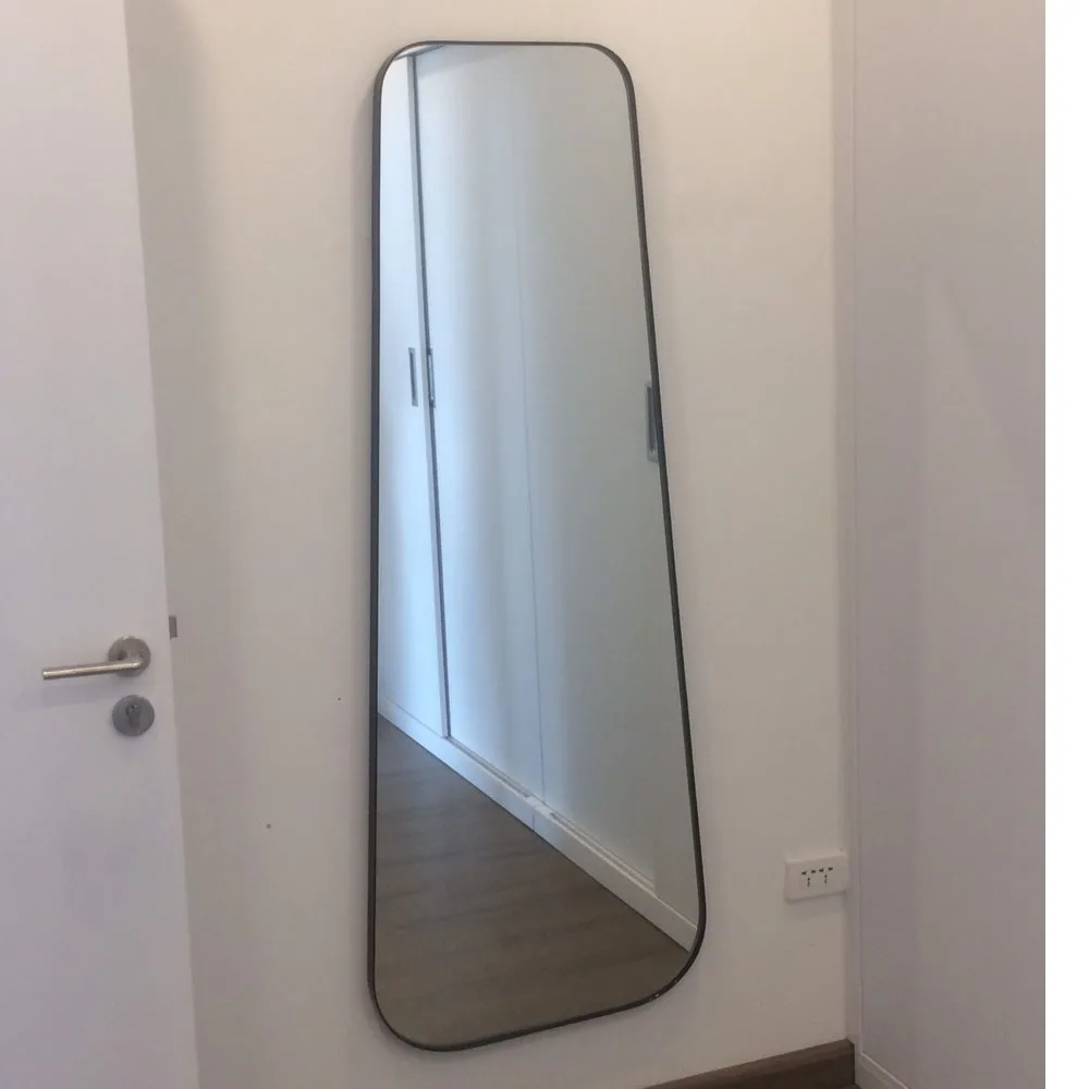 
Цельнокроеное зеркало, цельнокроеное зеркало из нержавеющей стали, декоративное стекло, сделано во Вьетнаме 