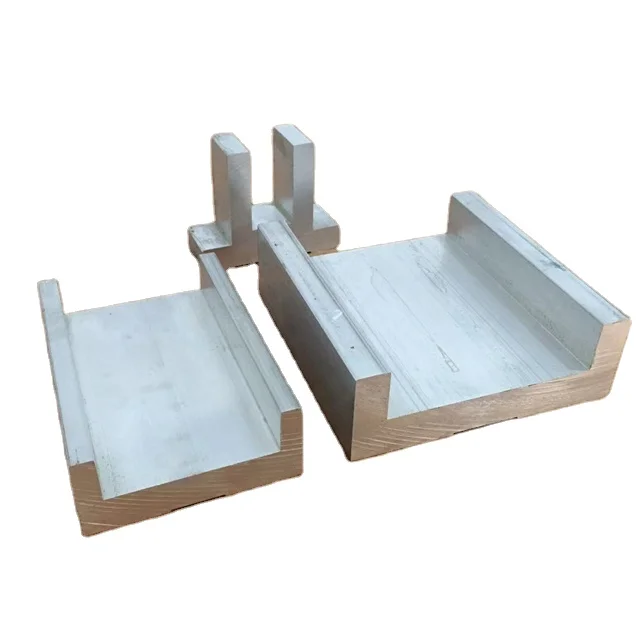 Aluminium facade profile  lightbox frame 6061 extrusion