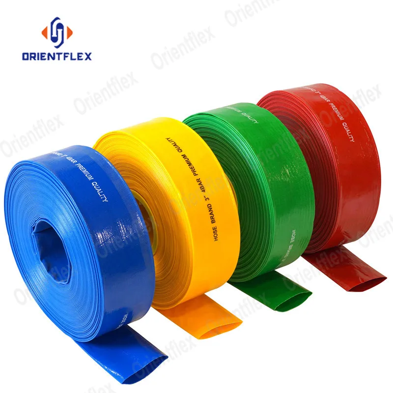 Pvc Irrigation Layflat Hose Perforated Hose