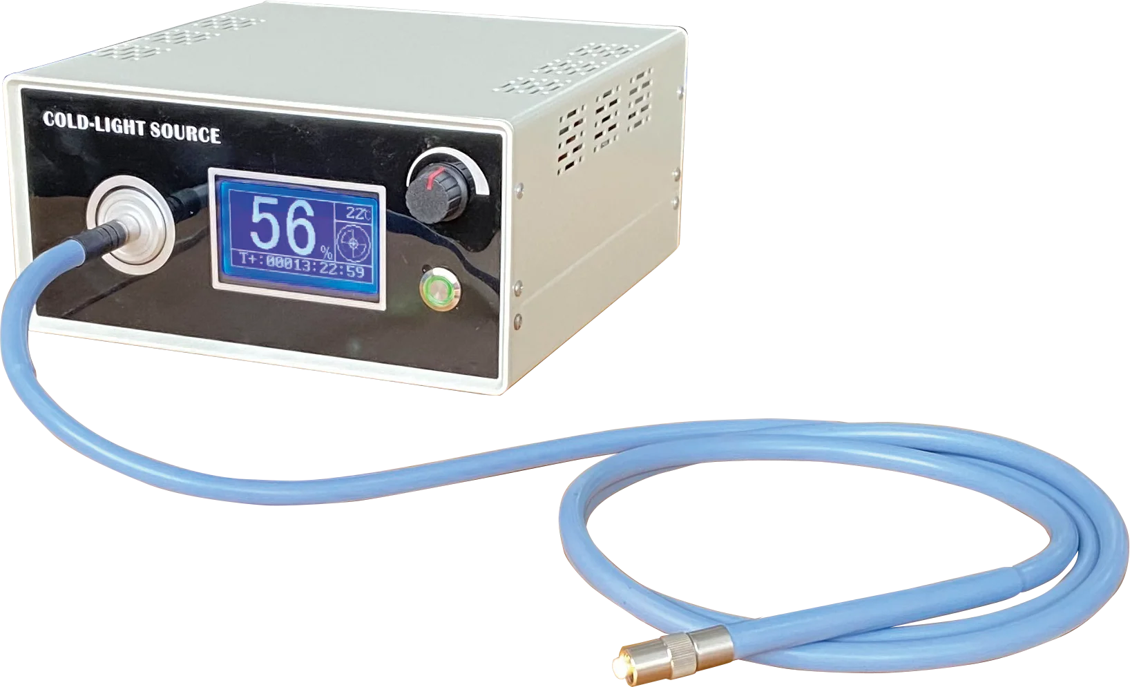 LED Cold Light Source KS-ELS200A 205W LED Display Light Box with Headlight Fiber Optic Light Source