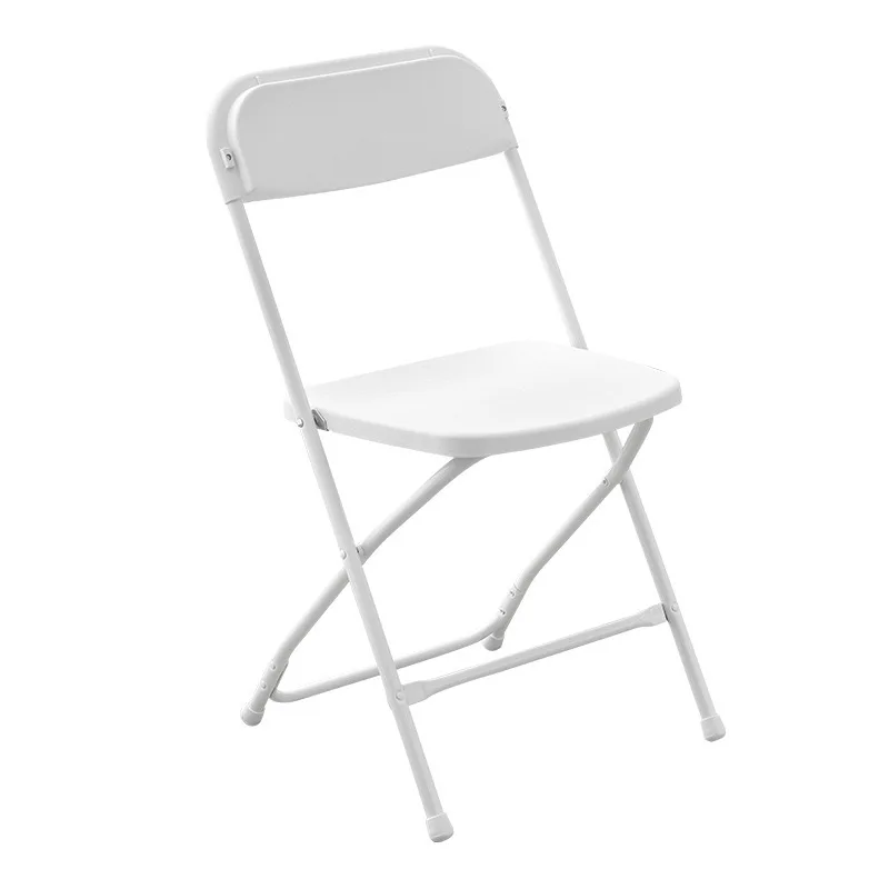 Hot sell simple design Portable chair foldable plastic chair multi-scenario stackable chairs